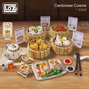 LOZ Dim Sum Set (Mini Lego)